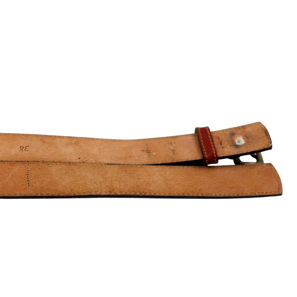 Danbury BROWN GENUINE LEATHER 1 1/8